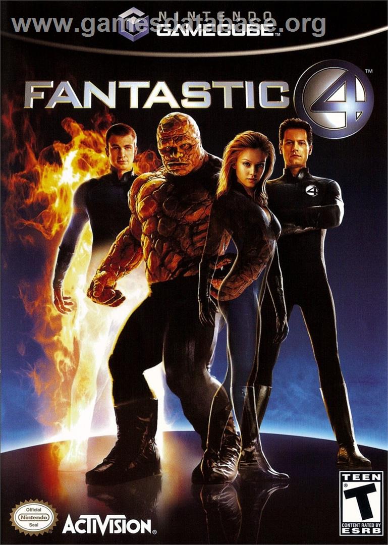 Fantastic Four - Nintendo GameCube - Artwork - Box