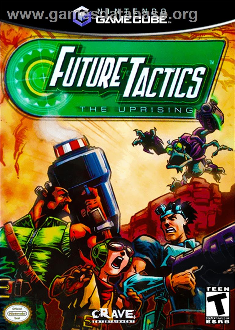 Future Tactics: The Uprising - Nintendo GameCube - Artwork - Box
