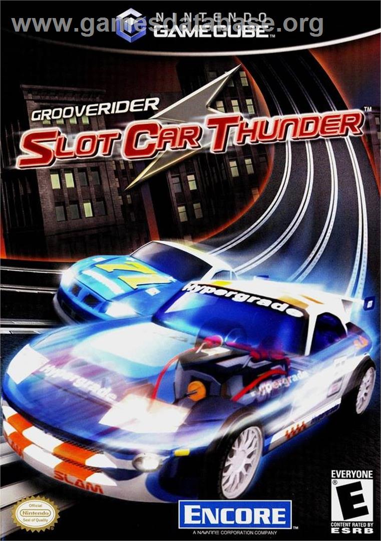 Grooverider - Slot Car Thunder - Nintendo GameCube - Artwork - Box