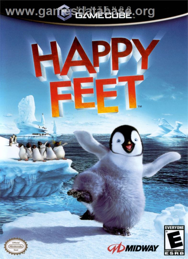 Happy Feet - Nintendo GameCube - Artwork - Box