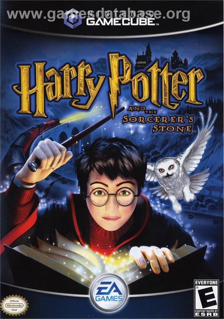 Harry Potter And The Sorcerer's Stone - Nintendo GameCube - Artwork - Box