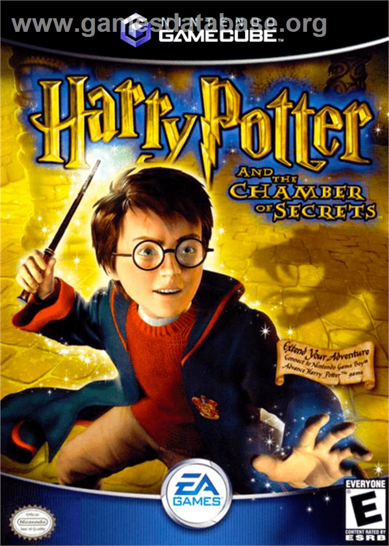 Harry Potter and the Chamber of Secrets - Nintendo GameCube - Artwork - Box
