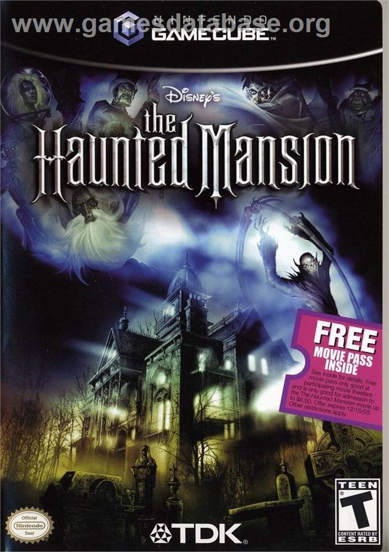 Haunted Mansion ,the - Nintendo GameCube - Artwork - Box