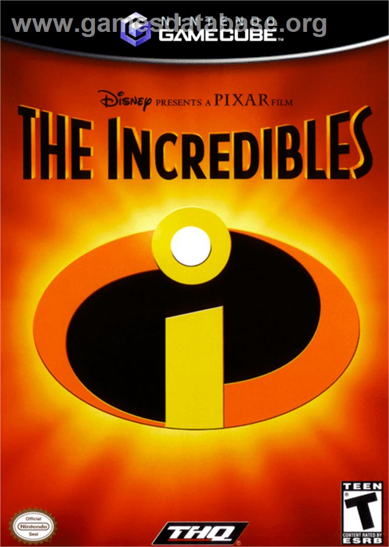 Incredibles - Nintendo GameCube - Artwork - Box