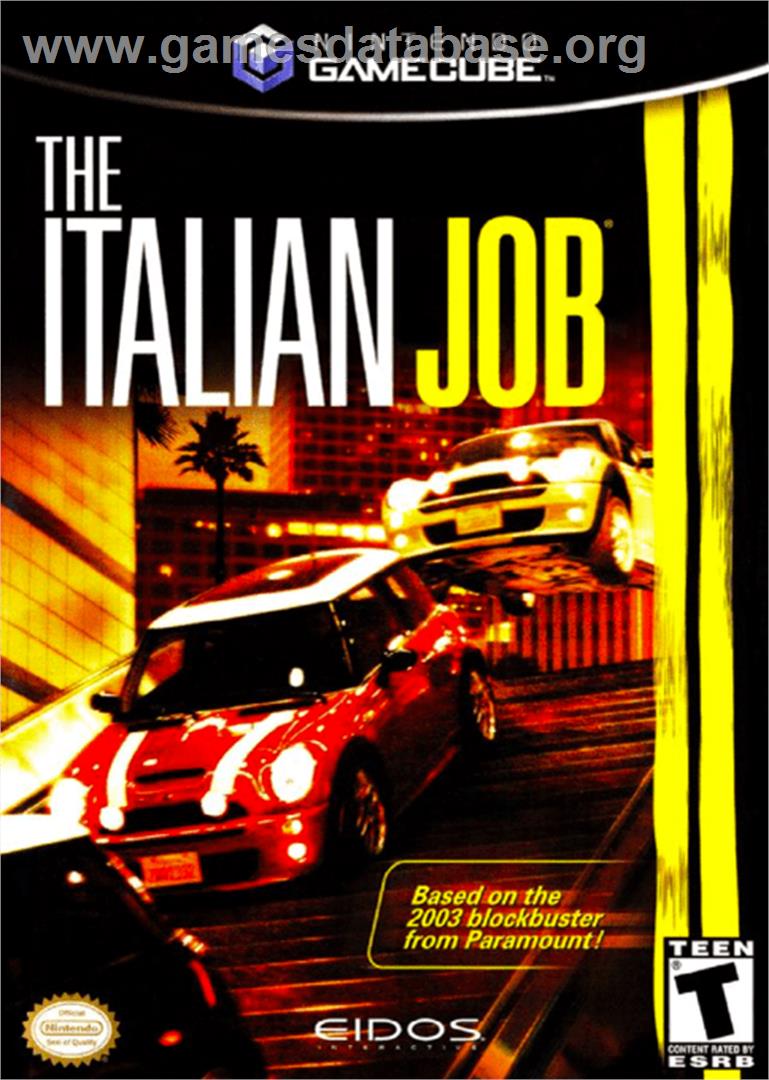 Italian Job - Nintendo GameCube - Artwork - Box