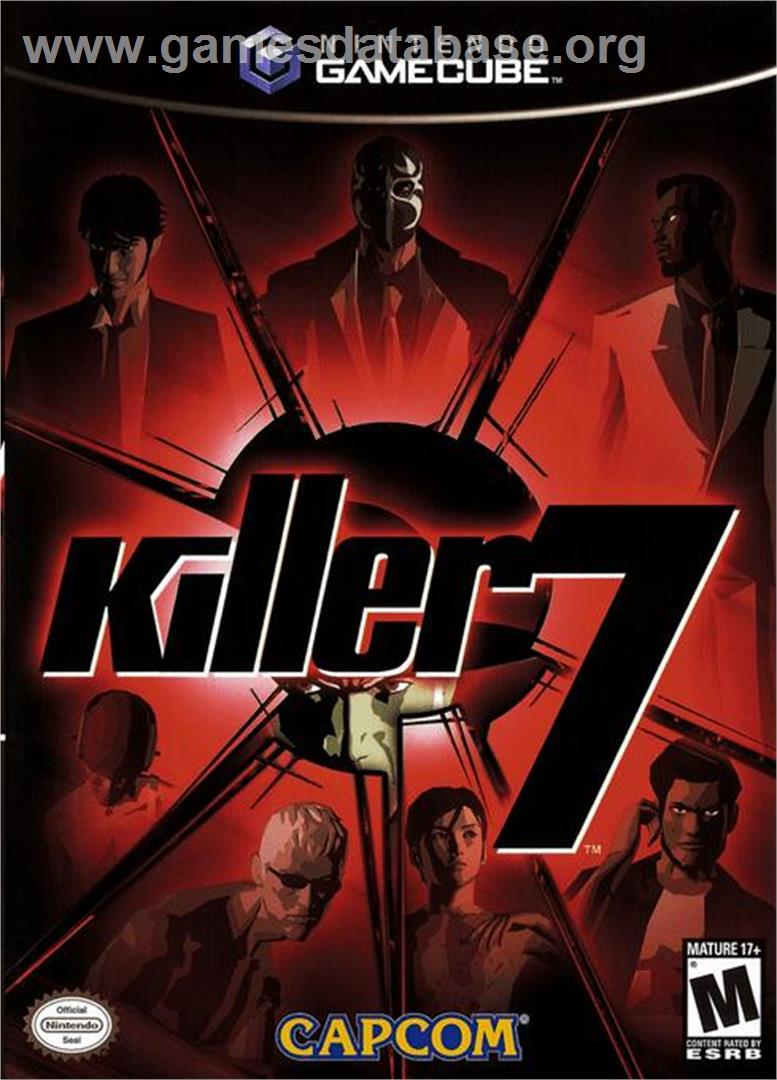 Killer 7 - Nintendo GameCube - Artwork - Box