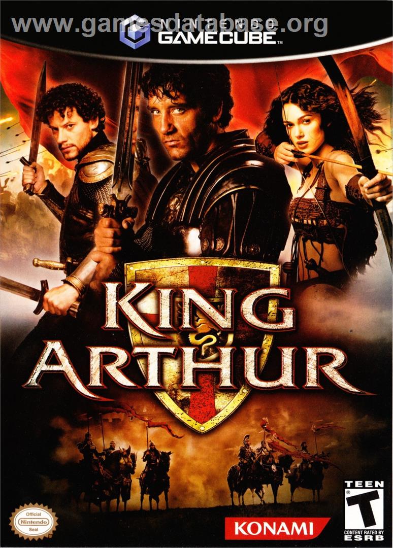 King Arthur - Nintendo GameCube - Artwork - Box