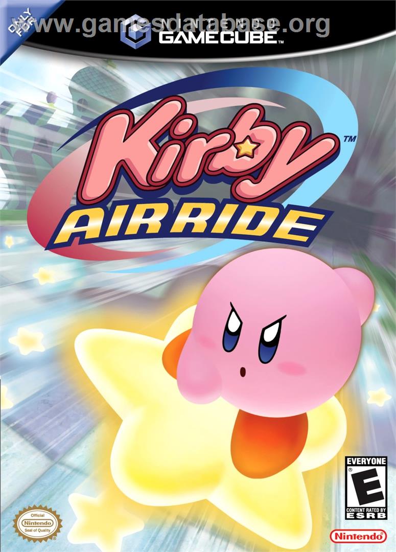 Kirby Air Ride - Nintendo GameCube - Artwork - Box