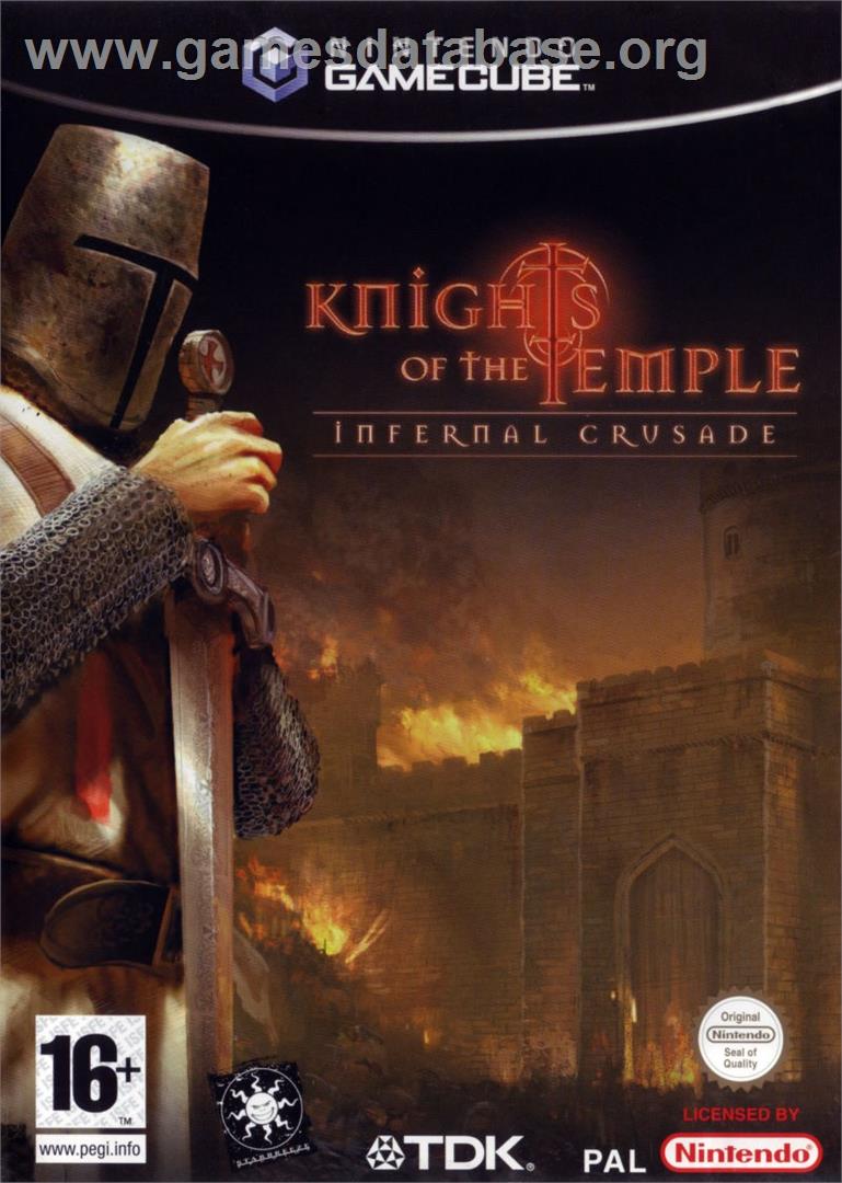 Knights Of The Temple - Nintendo GameCube - Artwork - Box