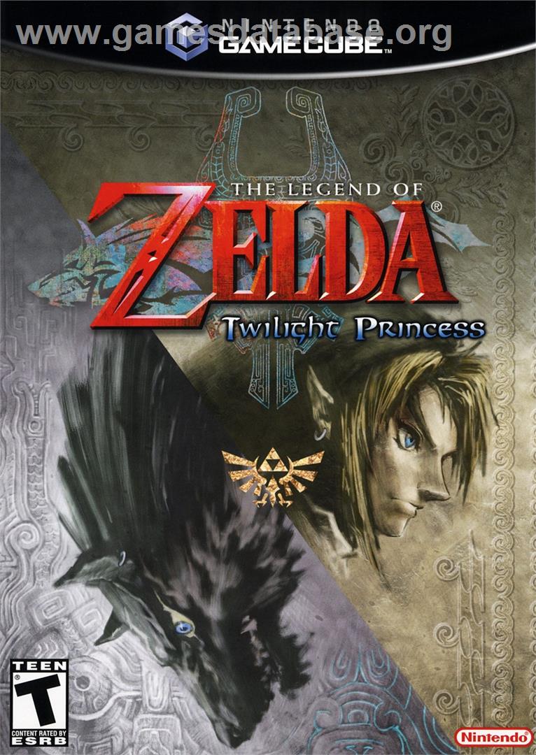 Legend Of Zelda - Twilight Princess, The - Nintendo GameCube - Artwork - Box