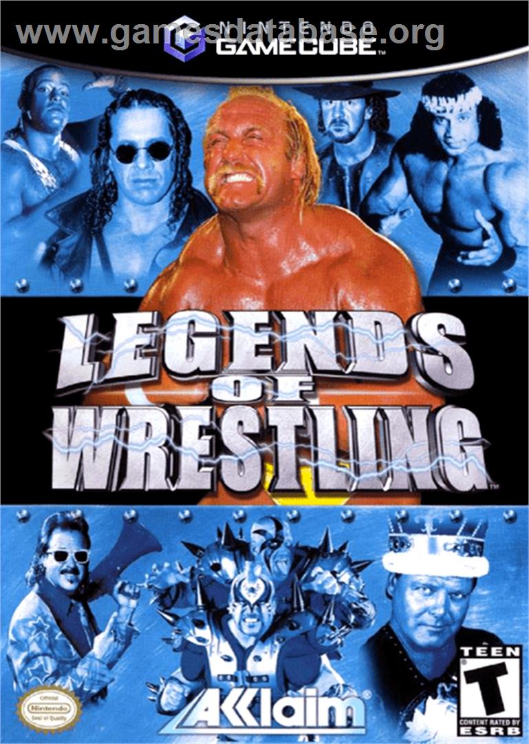 Legends of Wrestling - Nintendo GameCube - Artwork - Box