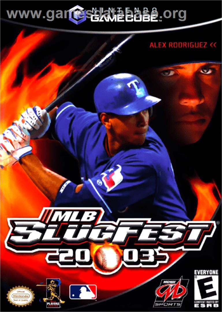 MLB SlugFest 20-03 - Nintendo GameCube - Artwork - Box