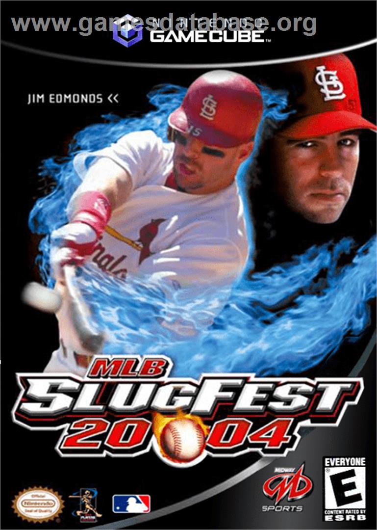 MLB SlugFest 20-04 - Nintendo GameCube - Artwork - Box