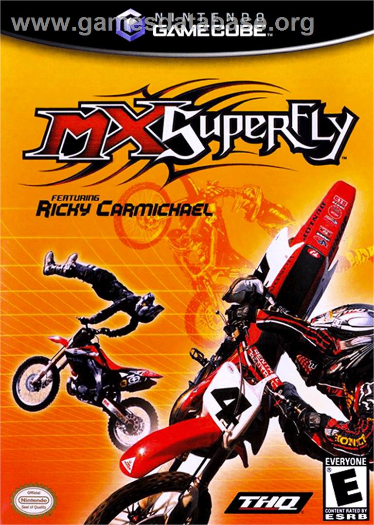 MX Superfly Featuring Ricky Carmichael - Nintendo GameCube - Artwork - Box