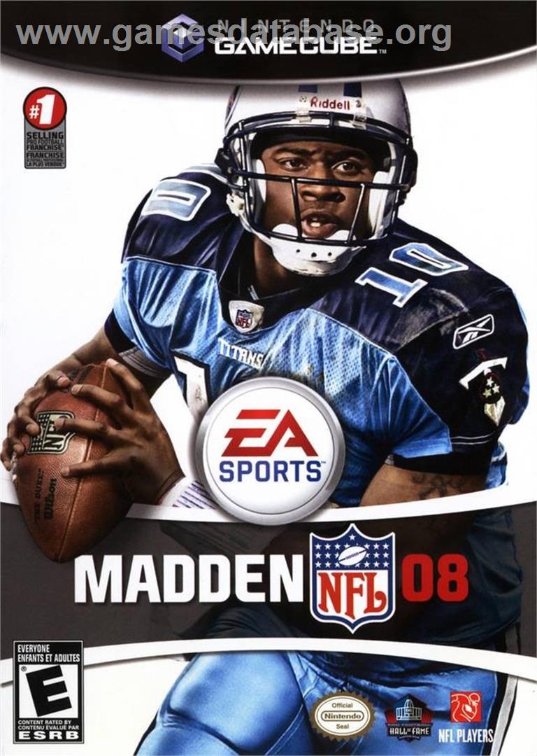 Madden Nfl 08 - Nintendo GameCube - Artwork - Box
