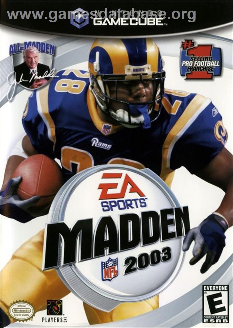 Madden Nfl 2003 - Nintendo GameCube - Artwork - Box