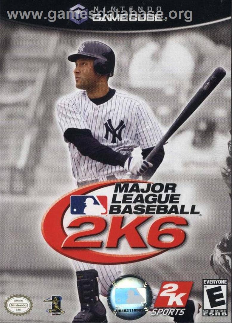 Major League Baseball 2k6 - Nintendo GameCube - Artwork - Box