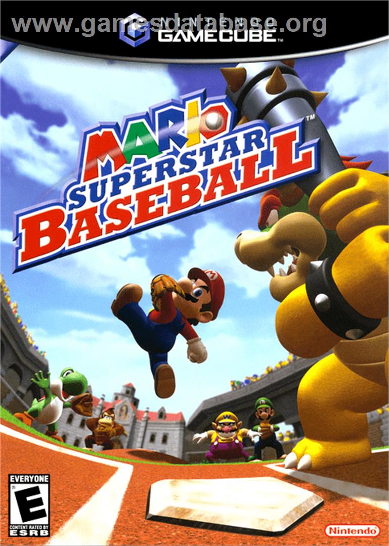 Mario Superstar Baseball - Nintendo GameCube - Artwork - Box