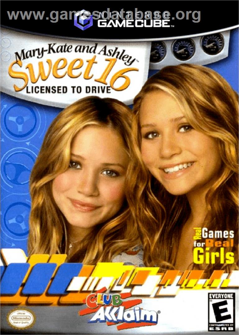 Mary-Kate and Ashley: Sweet 16: Licensed to Drive - Nintendo GameCube - Artwork - Box