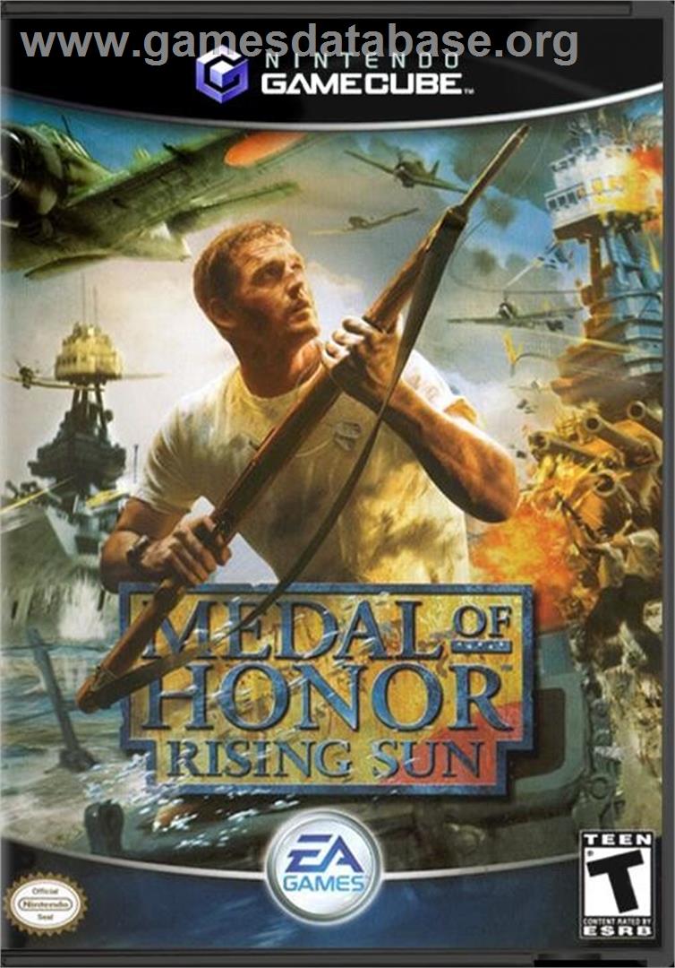 Medal Of Honor - Rising Sun - Nintendo GameCube - Artwork - Box