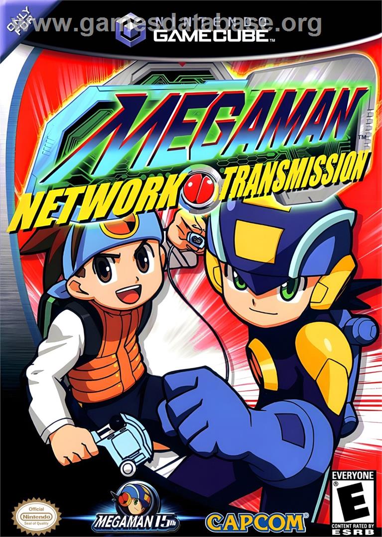 Mega Man Network Transmission - Nintendo GameCube - Artwork - Box