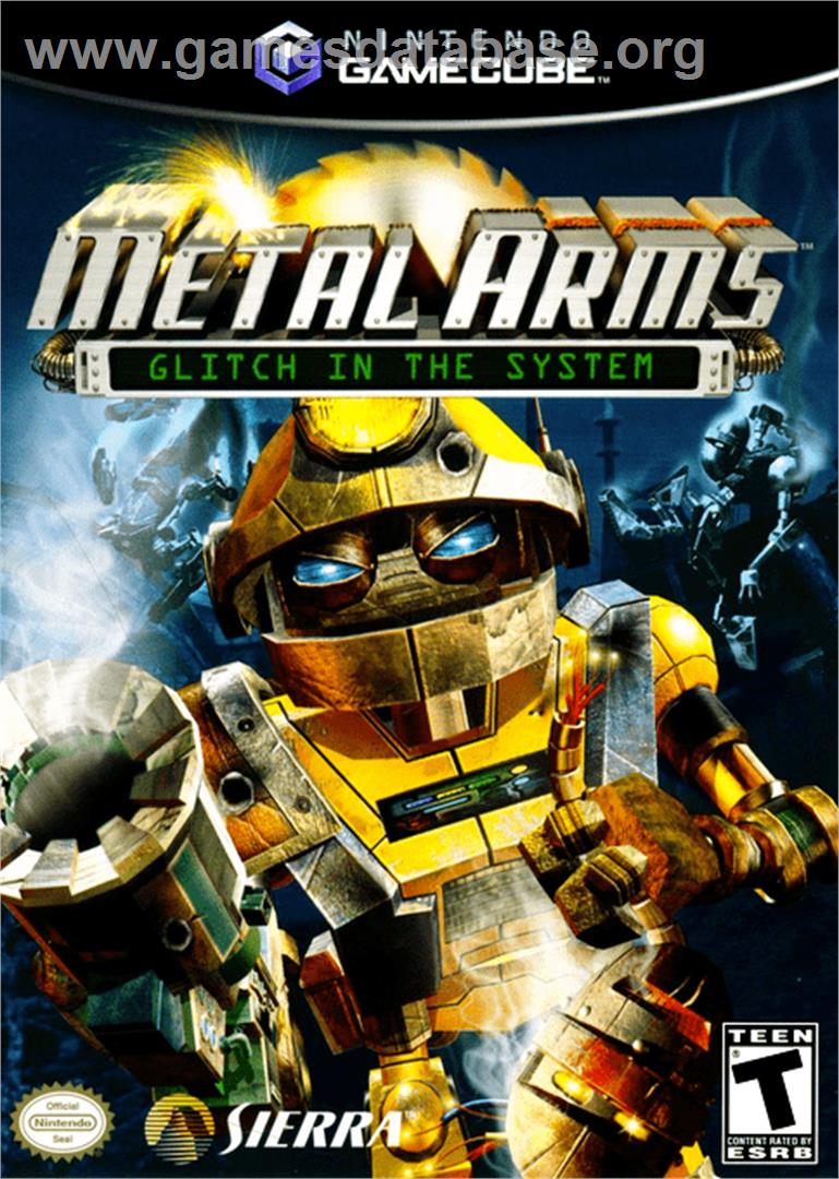 Metal Arms: Glitch in the System - Nintendo GameCube - Artwork - Box