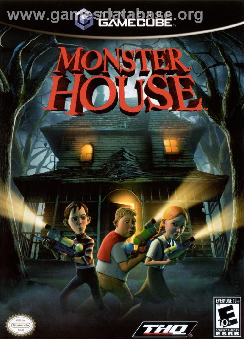 Monster House - Nintendo GameCube - Artwork - Box