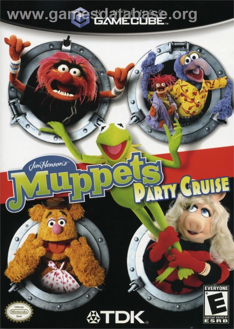 Muppets - Party Cruise - Nintendo GameCube - Artwork - Box