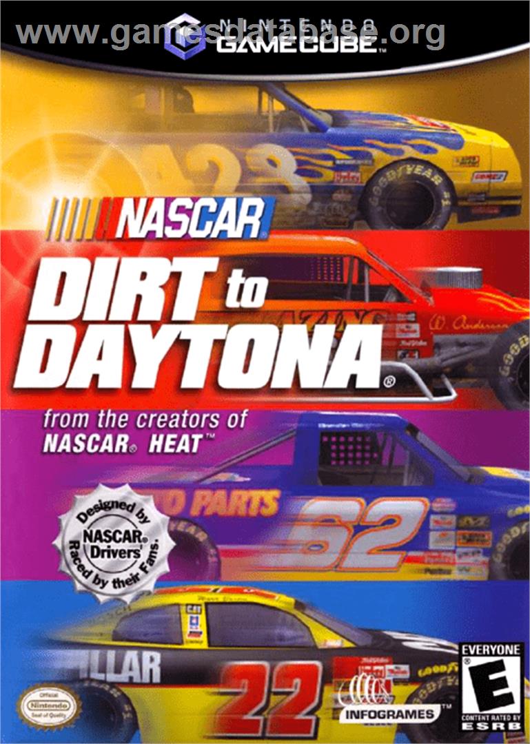 NASCAR: Dirt to Daytona - Nintendo GameCube - Artwork - Box