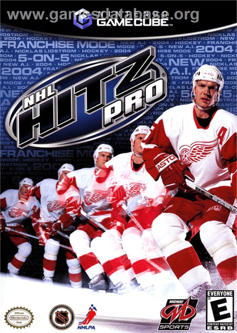 NHL Hitz Pro - Nintendo GameCube - Artwork - Box