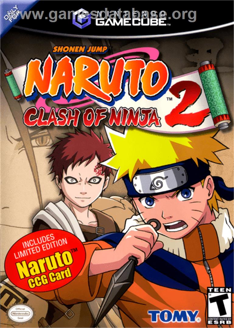Naruto: Clash of Ninja 2 - Nintendo GameCube - Artwork - Box