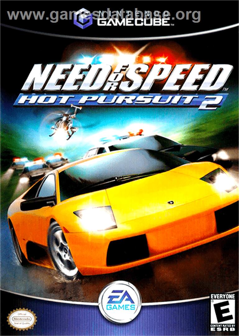 Need for Speed: Hot Pursuit 2 - Nintendo GameCube - Artwork - Box
