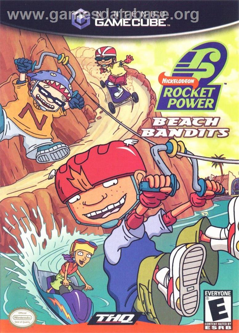 Nickelodeon: Rocket Power - Beach Bandits - Nintendo GameCube - Artwork - Box