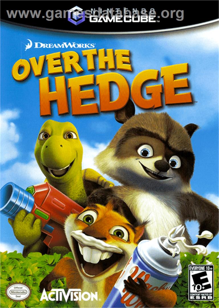 Over the Hedge - Nintendo GameCube - Artwork - Box