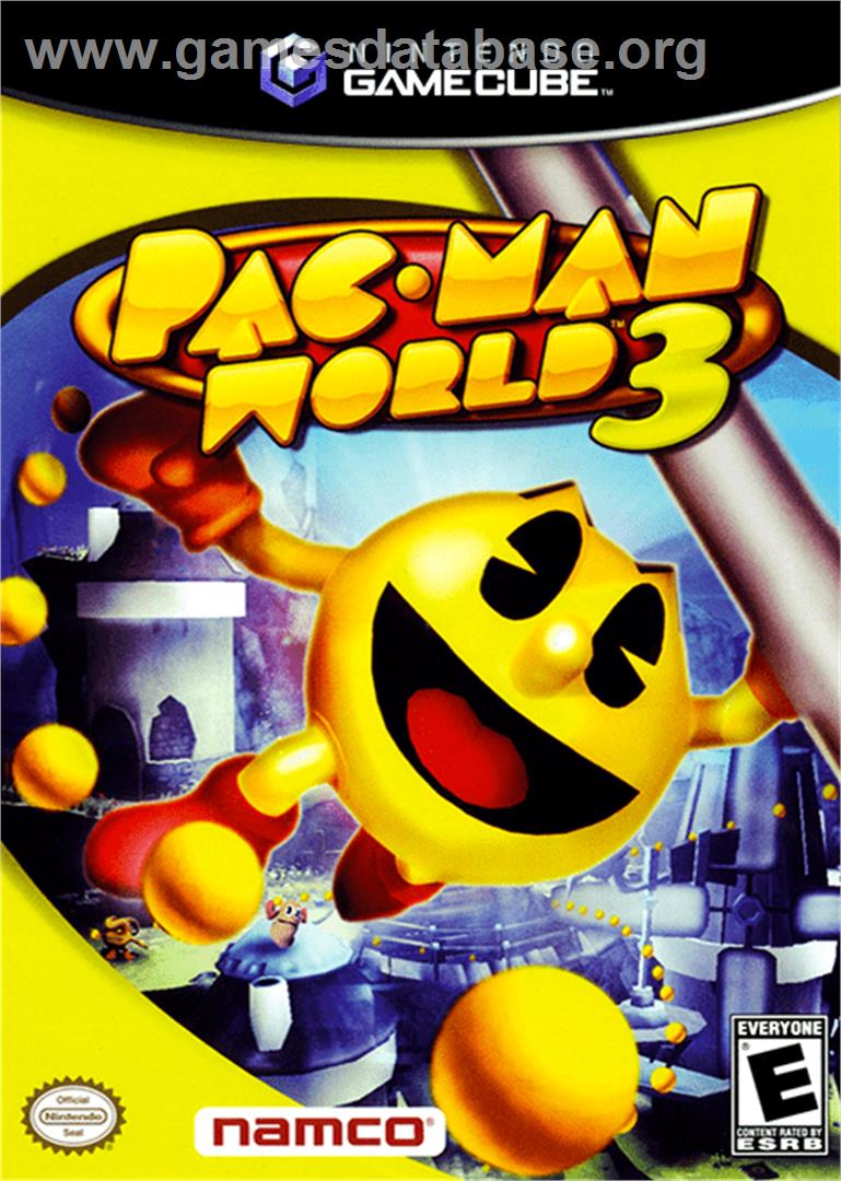Pac-Man World 3 - Nintendo GameCube - Artwork - Box