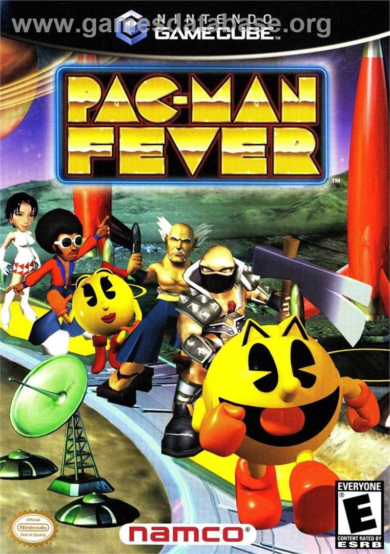 Pac-man Fever - Nintendo GameCube - Artwork - Box