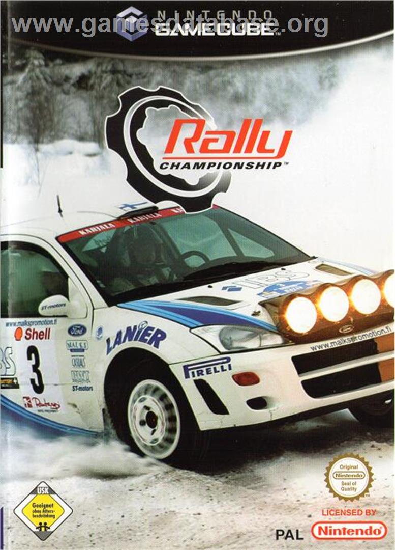 Rally Championship - Nintendo GameCube - Artwork - Box