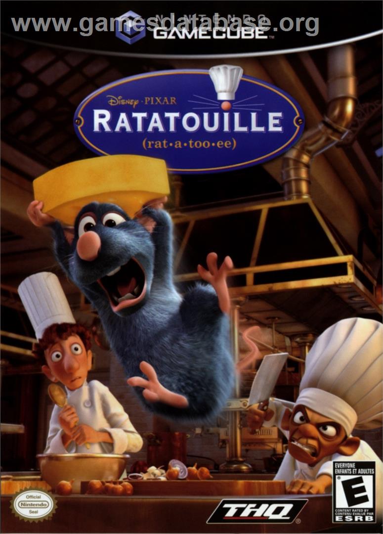 Ratatouille - Nintendo GameCube - Artwork - Box