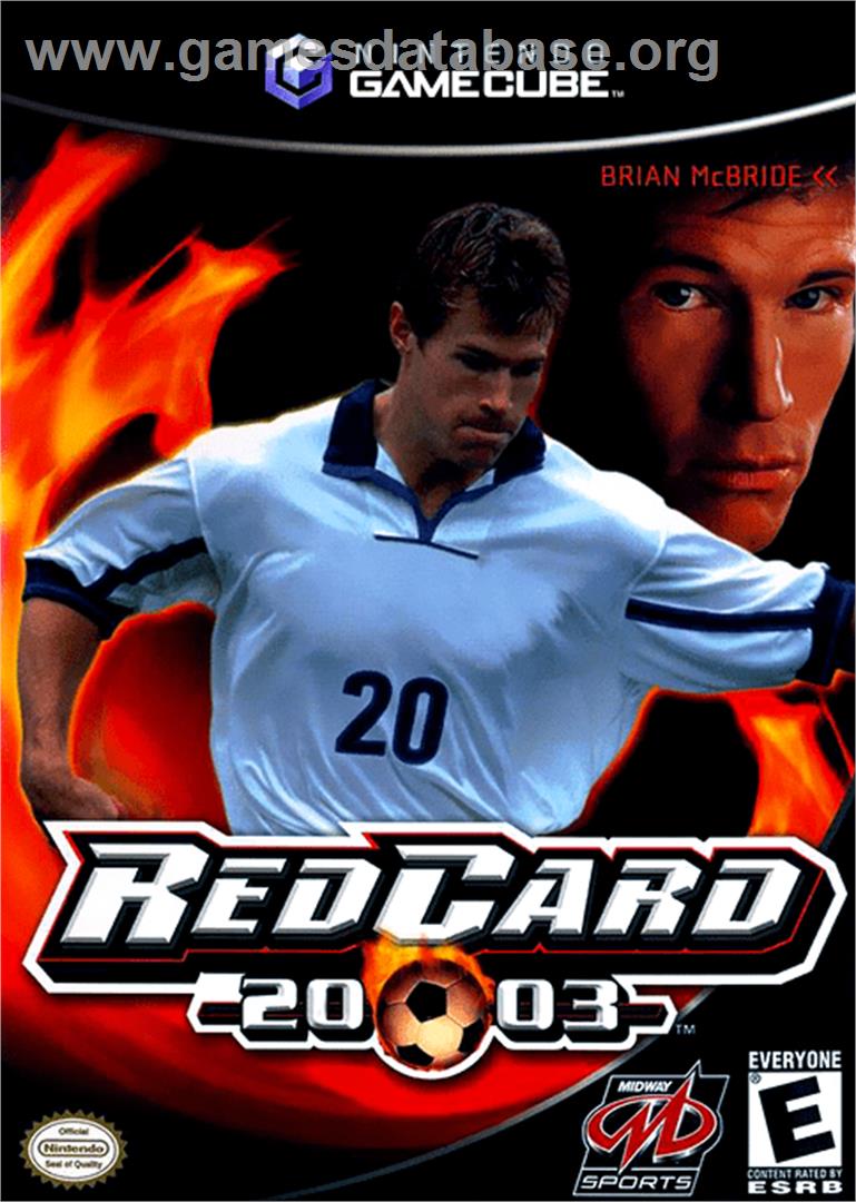 RedCard 20-03 - Nintendo GameCube - Artwork - Box