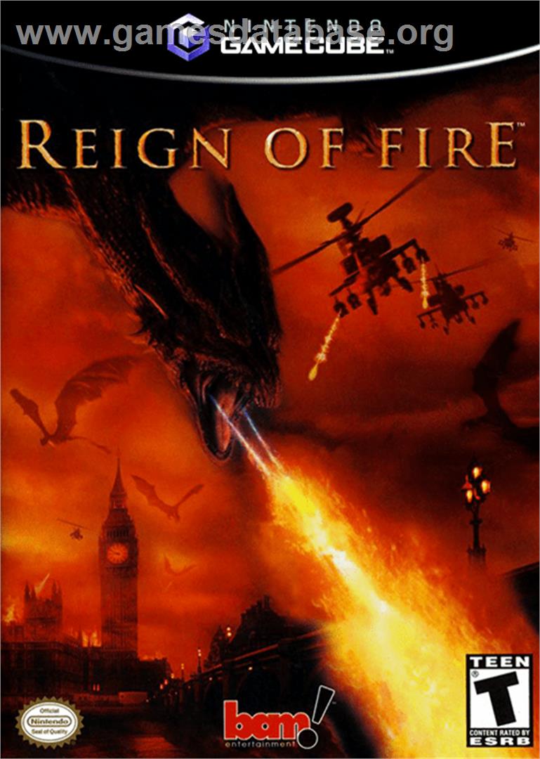 Reign of Fire - Nintendo GameCube - Artwork - Box