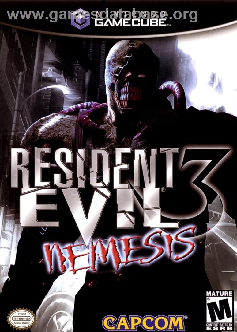 Resident Evil 3 - Nemesis - Nintendo GameCube - Artwork - Box