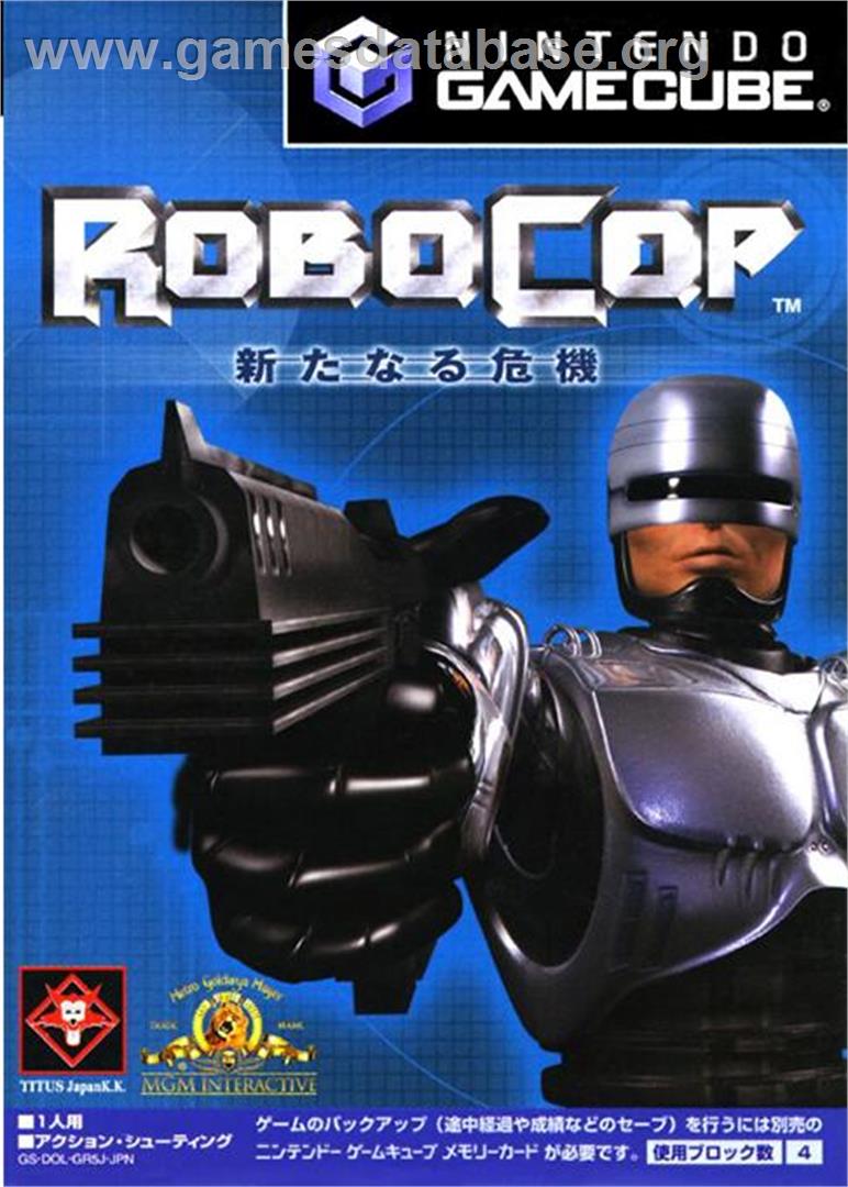 Robocop - Nintendo GameCube - Artwork - Box