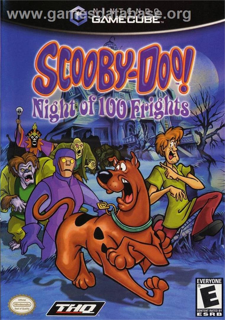 Scooby-doo! - Night Of 100 Frights - Nintendo GameCube - Artwork - Box