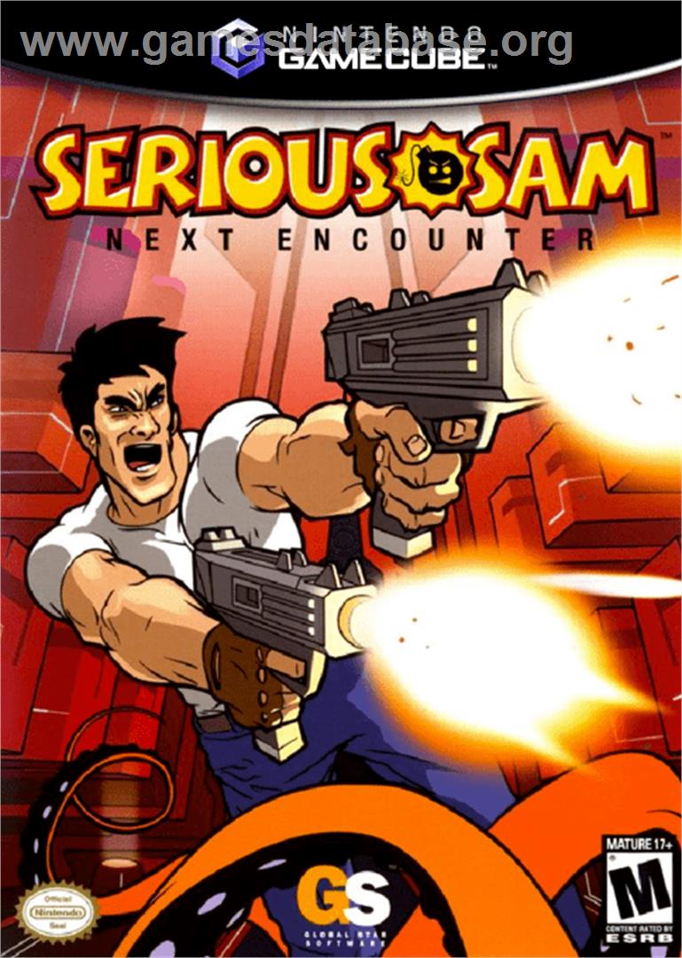 Serious Sam: Next Encounter - Nintendo GameCube - Artwork - Box