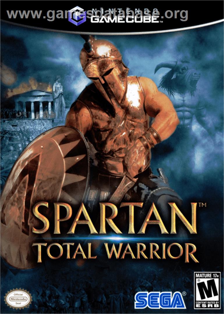 Spartan: Total Warrior - Nintendo GameCube - Artwork - Box