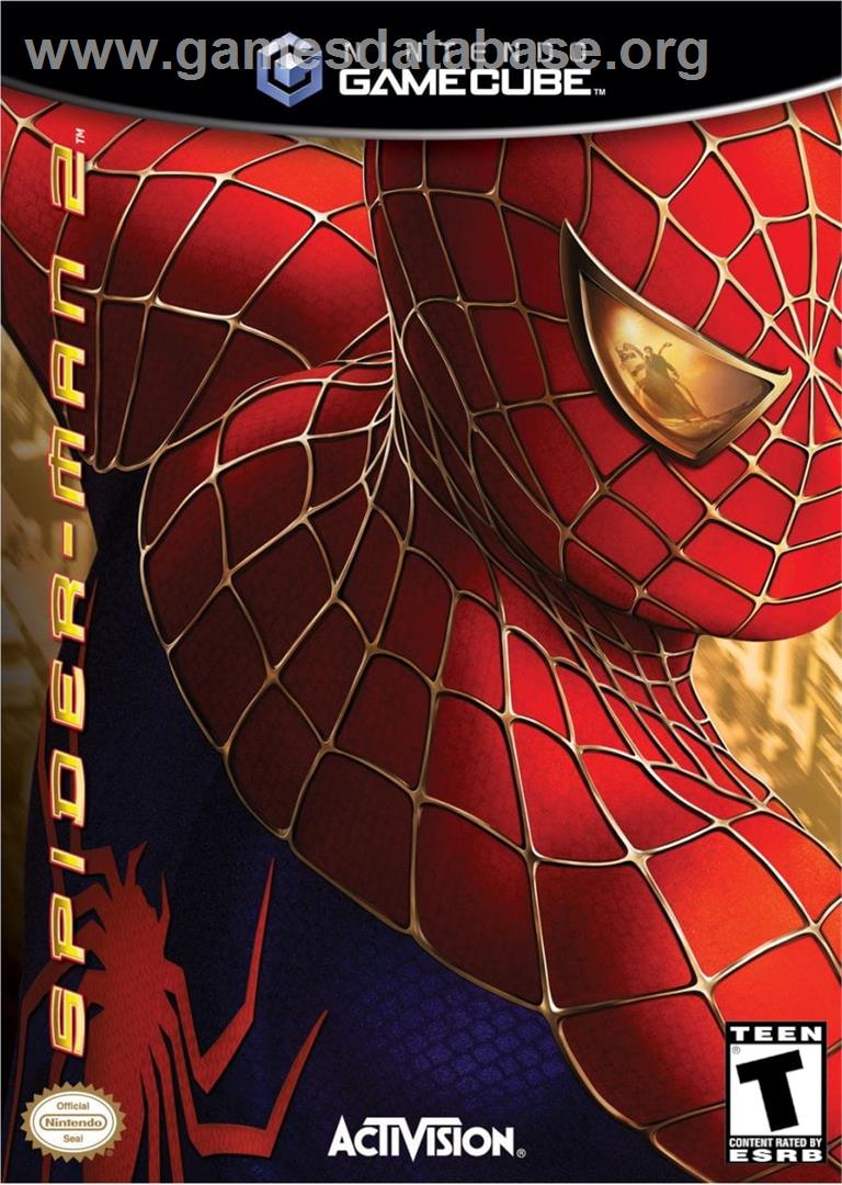 Spider-man 2 - Nintendo GameCube - Artwork - Box