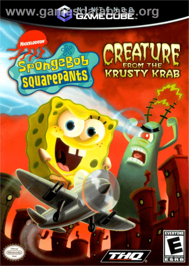 SpongeBob SquarePants: Creature from the Krusty Krab - Nintendo GameCube - Artwork - Box