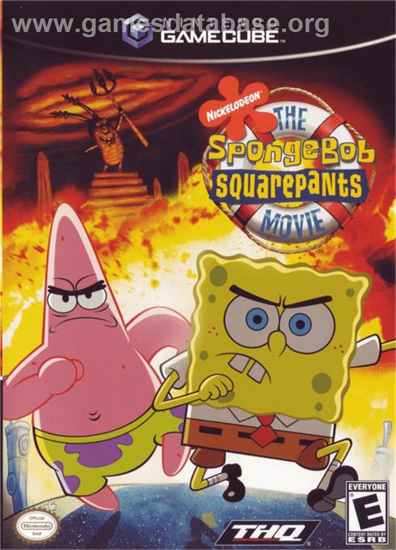 Spongebob Squarepants Movie, The - Nintendo GameCube - Artwork - Box