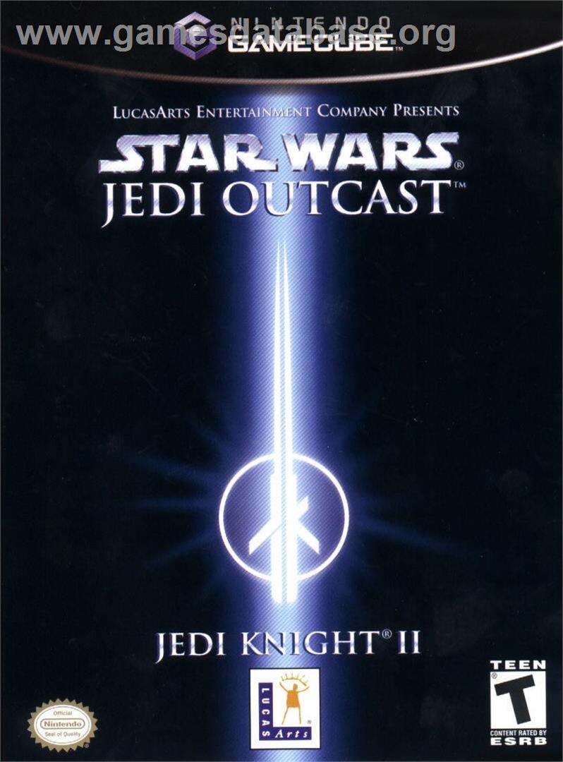 Star Wars - Jedi Knight 2 - Jedi Outcast - Nintendo GameCube - Artwork - Box