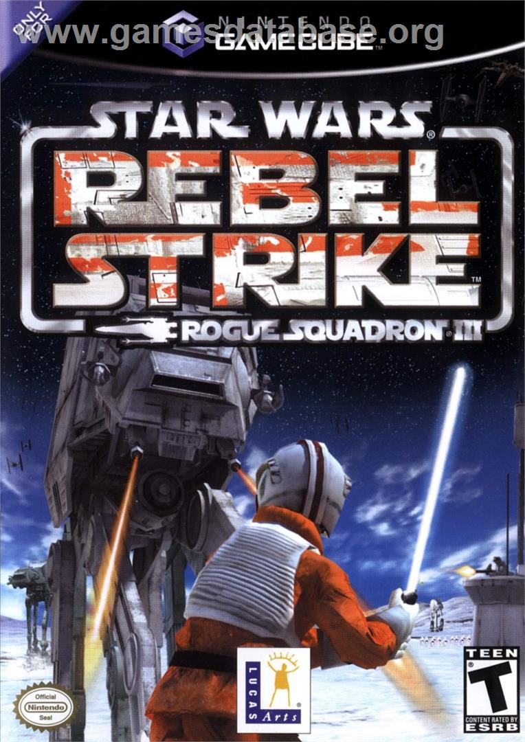 Star Wars - Rogue Squadron 3 - Rebel Strike - Nintendo GameCube - Artwork - Box